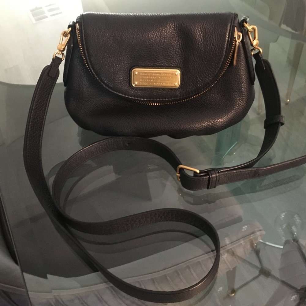 Marc by Marc Jacobs Black Leather Crossbody/Shoulder Bag